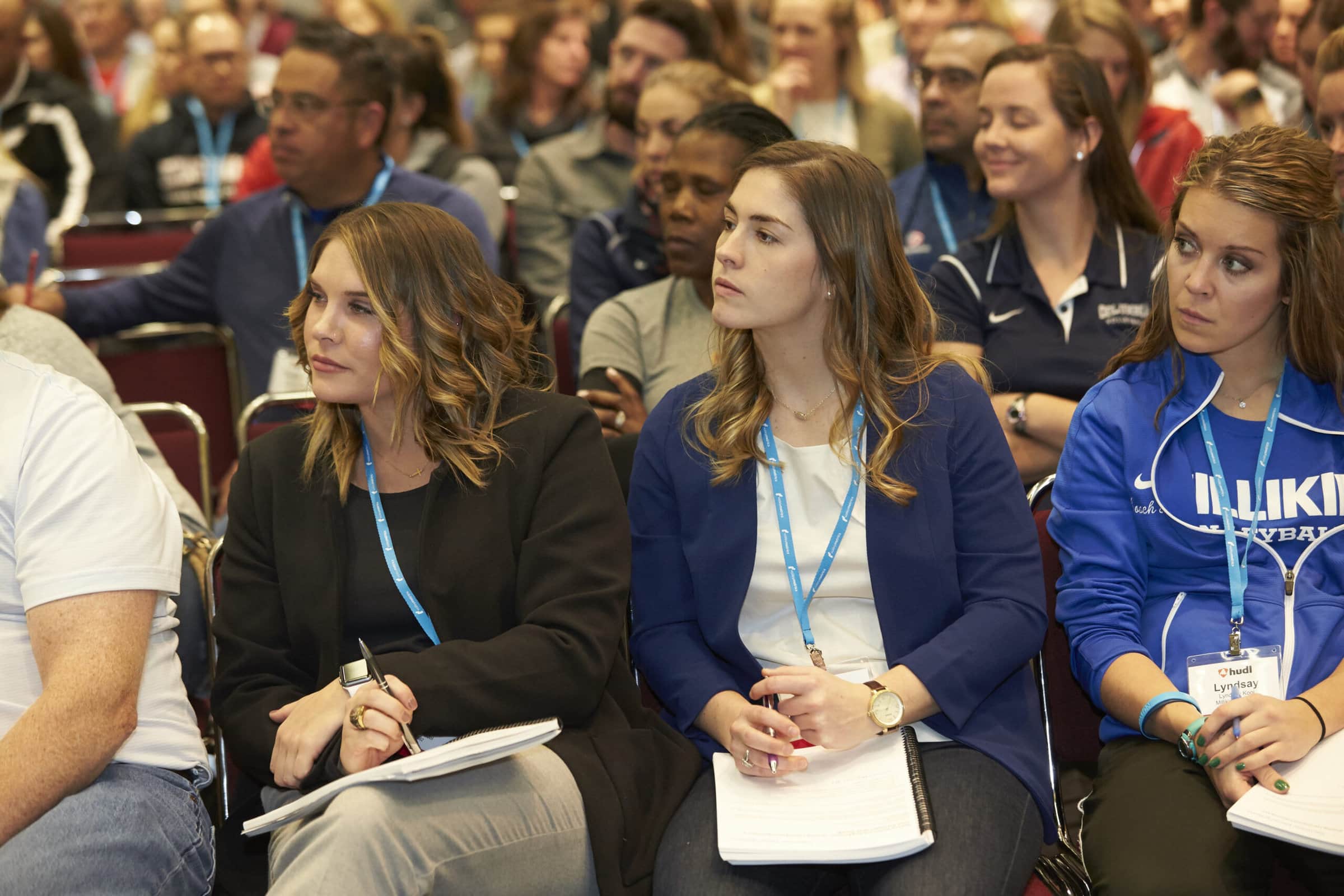 Coaches 4 Coaches 2017 Coaches 4 Coaches recipients listening to a session at the AVCA Convention