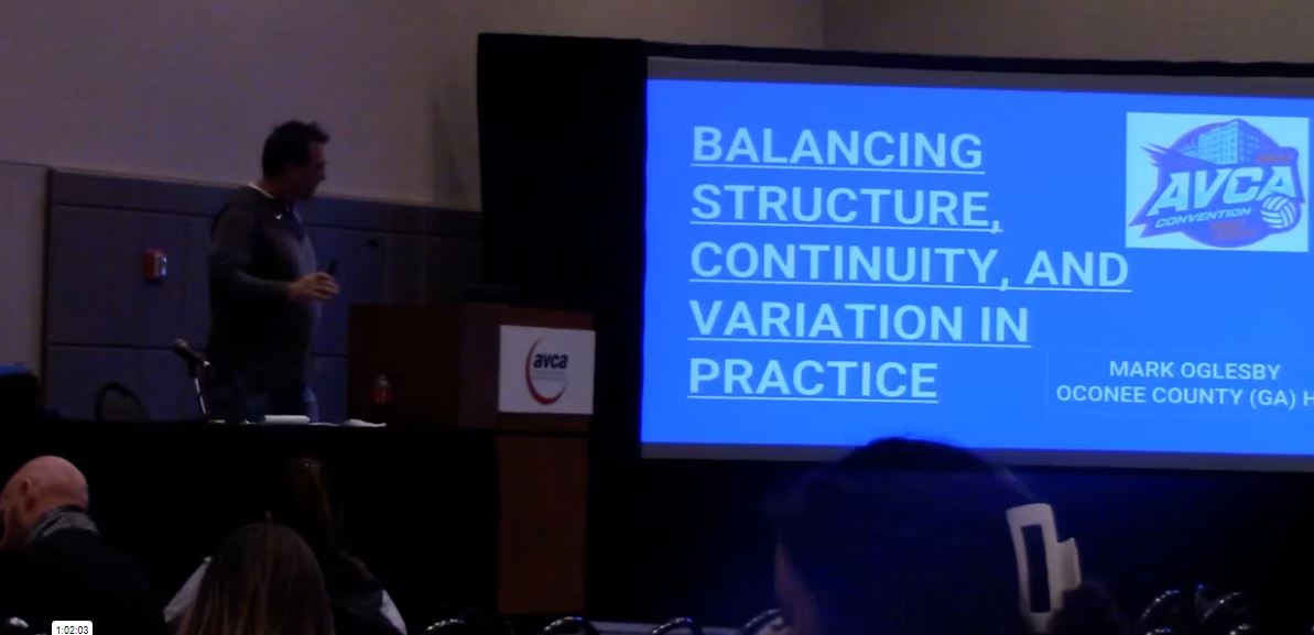 Balancing Structure, Continuity and Variation in Practice