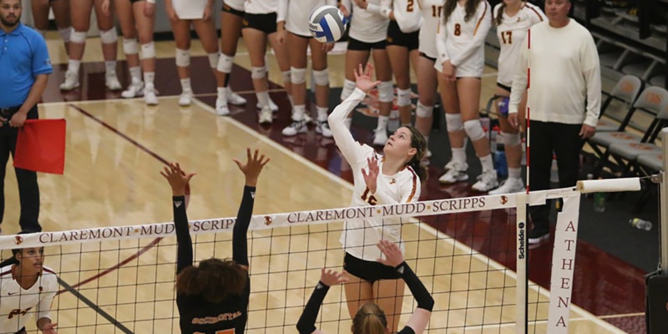 2022 AVCA NCAA Division III National Player of the Year Jenna Holmes of Claremont-Mudd-Scripps