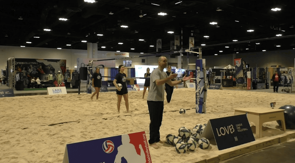 Warm Up Games for Beach volleyball Players